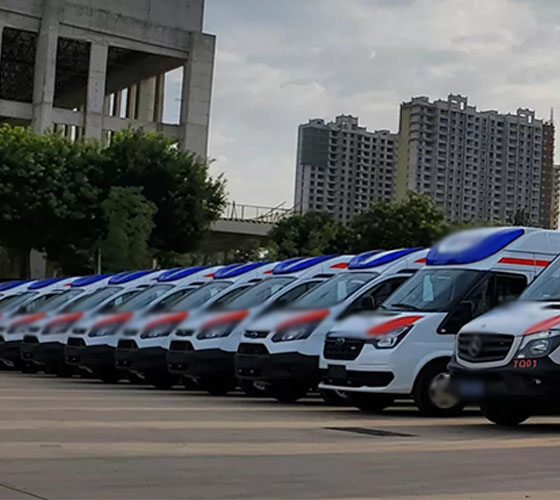 佛坪县服务车队展示