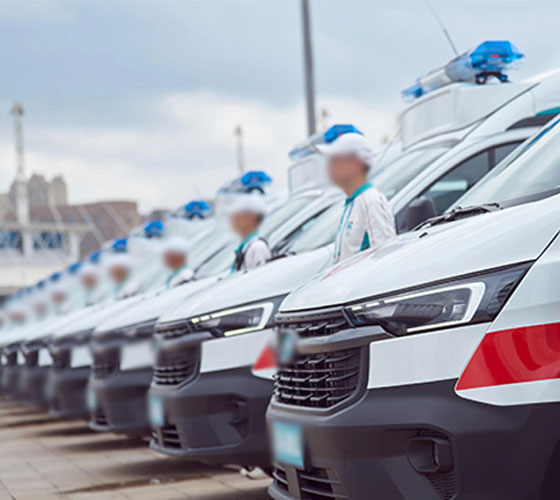 佛坪县服务车队展示